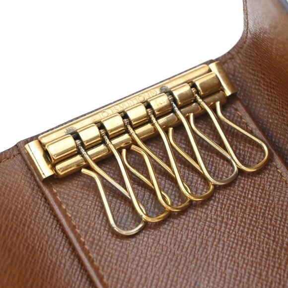 LOUIS VUITTON Multicles 6 Hooks Key Case Monogram Leather Brown M62630 04EF147 - Picture 11 of 16